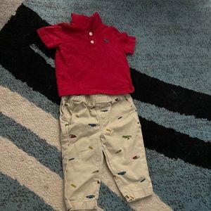 Baby boy 6 month outfit set